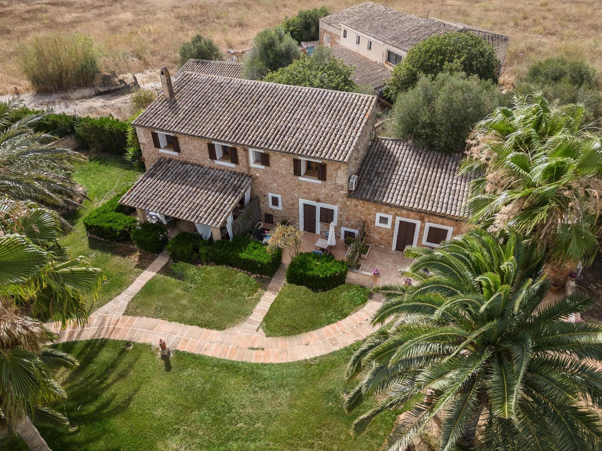 Finca Es Torrent Кампос Номер фото